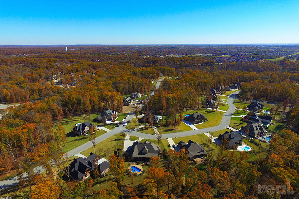 Beautiful subdivision in Centerton, AR