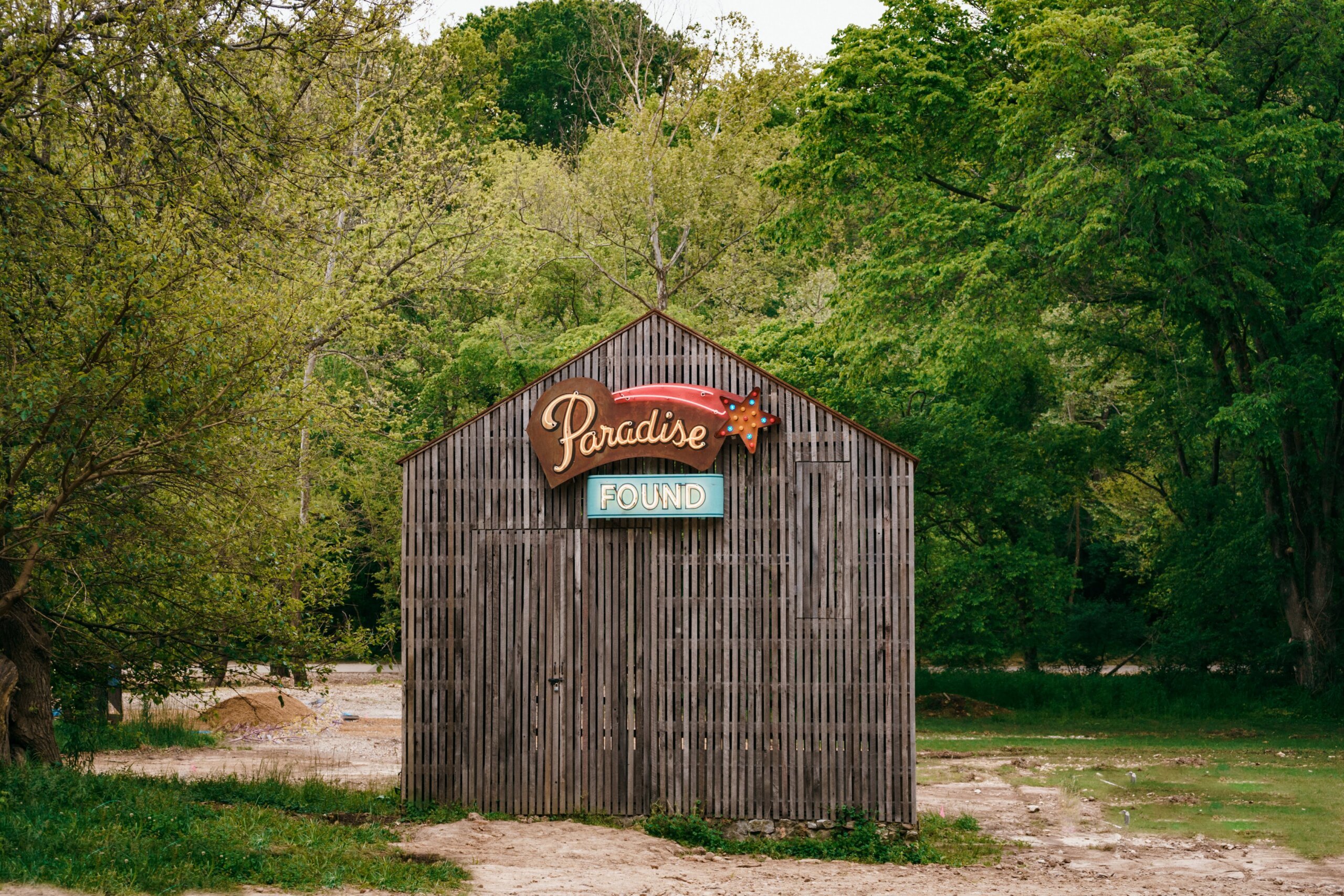 Building along Coler trail